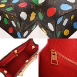 LOUIS VUITTON ルイヴィトン モノグラム オンザゴー PM 草間彌生コラボ ブラウン M46380 レディース モノグラムキャンバス ハンドバッグ Aランク 中古 銀蔵