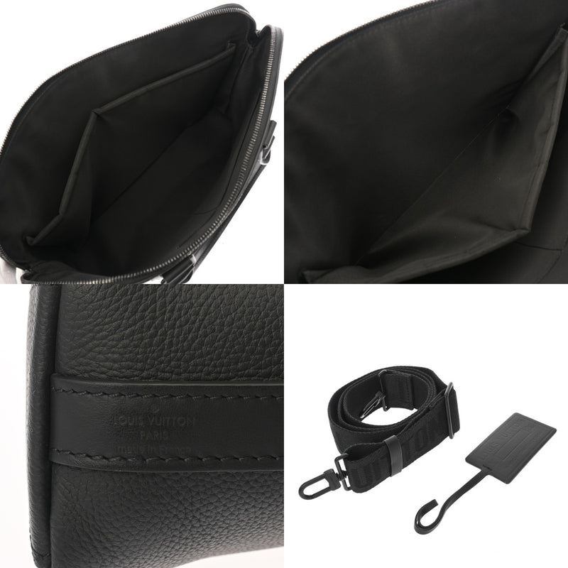 LOUIS VUITTON ルイヴィトン テイクオフ ブリーフケース 2WAY ノワール M59159 メンズ レザー ビジネスバッグ Aランク 中古 銀蔵