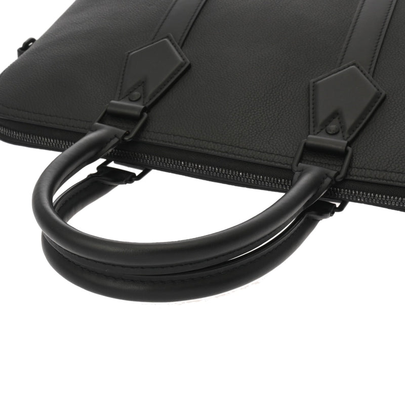 LOUIS VUITTON ルイヴィトン テイクオフ ブリーフケース 2WAY ノワール M59159 メンズ レザー ビジネスバッグ Aランク 中古 銀蔵