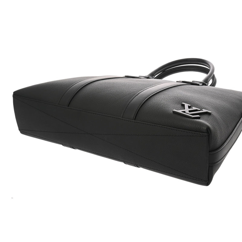 LOUIS VUITTON ルイヴィトン テイクオフ ブリーフケース 2WAY ノワール M59159 メンズ レザー ビジネスバッグ Aランク 中古 銀蔵