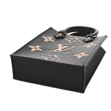 LOUIS VUITTON ルイヴィトン モノグラムアンプラント プティット サックプラ 2WAY ノワール/ベージュ M57937 レディース レザー ハンドバッグ Aランク 中古 銀蔵