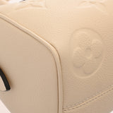 LOUIS VUITTON ルイヴィトン モノグラムアンプラント スピーディバンドリエール 20 クレーム M58954 レディース レザー ハンドバッグ 新同 中古 銀蔵