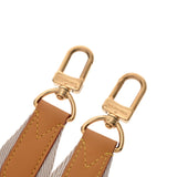 LOUIS VUITTON ルイヴィトン モノグラム ストライプ トリオメッセンジャー NIGOコラボ ブラウン M45965 レディース モノグラムキャンバス ショルダーバッグ Aランク 中古 銀蔵