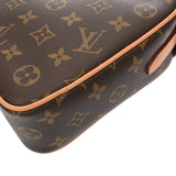LOUIS VUITTON ルイヴィトン モノグラム サッククール ブラウン M57456 レディース モノグラムキャンバス ショルダーバッグ Aランク 中古 銀蔵