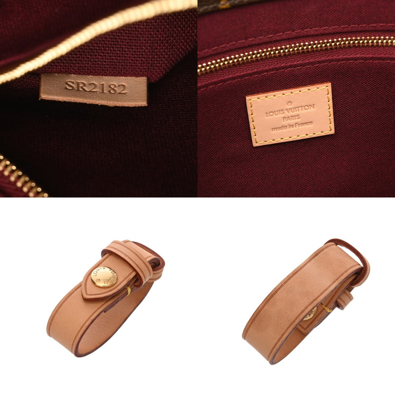 LOUIS VUITTON ルイヴィトン モノグラム ラスパイユ PM ブラウン M40608 レディース モノグラムキャンバス トートバッグ Aランク 中古 銀蔵