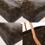 LOUIS VUITTON ルイヴィトン モノグラム ラスパイユ PM ブラウン M40608 レディース モノグラムキャンバス トートバッグ Aランク 中古 銀蔵