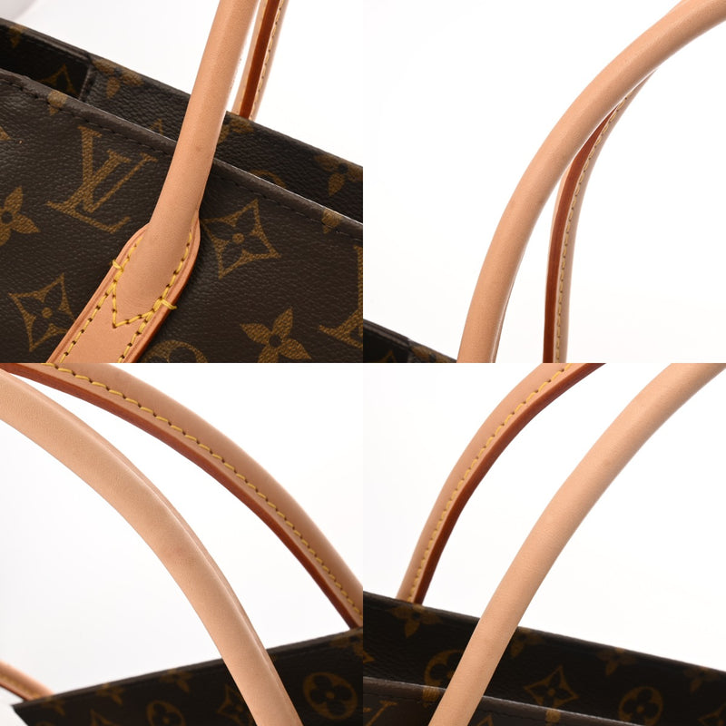 LOUIS VUITTON ルイヴィトン モノグラム ラスパイユ PM ブラウン M40608 レディース モノグラムキャンバス トートバッグ Aランク 中古 銀蔵