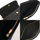 LOUIS VUITTON ルイヴィトン モノグラムアンプラント ウォレットオンチェーンアイビー ノワール M82154 レディース レザー ショルダーバッグ 新同 中古 銀蔵