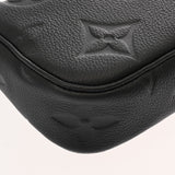 LOUIS VUITTON ルイヴィトン モノグラムアンプラント ウォレットオンチェーンアイビー ノワール M82154 レディース レザー ショルダーバッグ 新同 中古 銀蔵