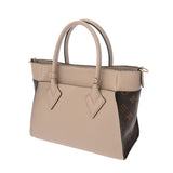 LOUIS VUITTON ルイヴィトン モノグラム オンマイサイド PM グレージュ M57729 レディース モノグラムキャンバス 2WAYバッグ Aランク 中古 銀蔵