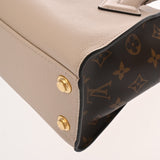 LOUIS VUITTON ルイヴィトン モノグラム オンマイサイド PM グレージュ M57729 レディース モノグラムキャンバス 2WAYバッグ Aランク 中古 銀蔵