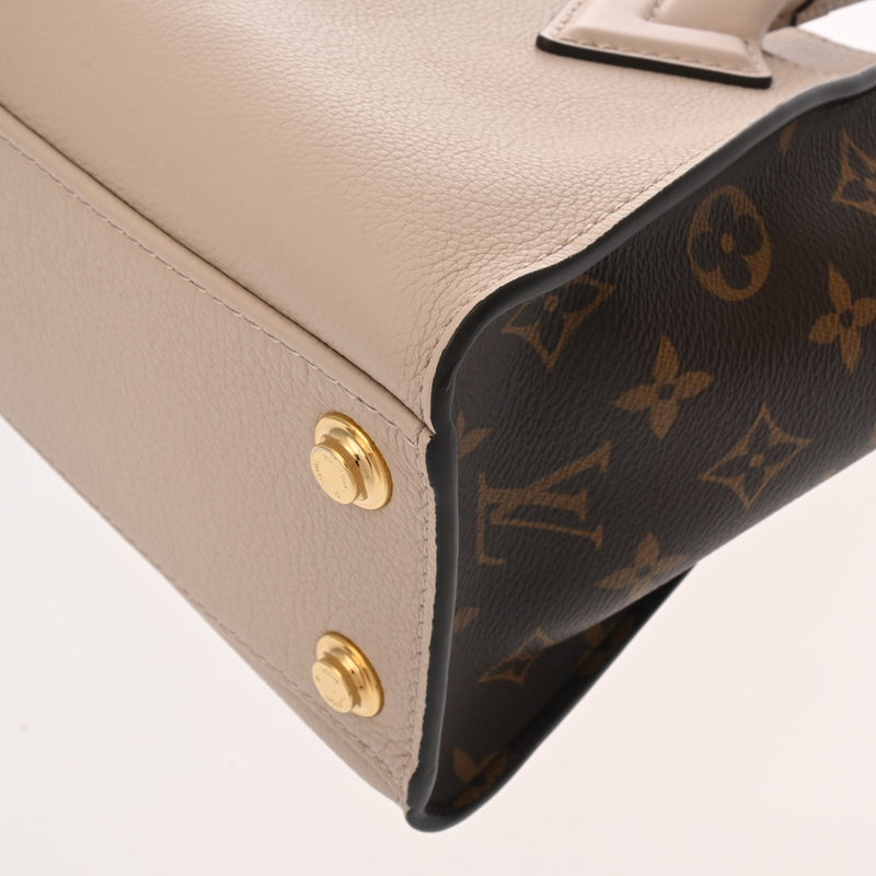 LOUIS VUITTON ルイヴィトン モノグラム オンマイサイド PM グレージュ M57729 レディース モノグラムキャンバス 2WAYバッグ Aランク 中古 銀蔵