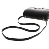 HERMES エルメス コンスタンス3 ミニ 18 ブラック Z刻印(2021年頃) レディース リザード ショルダーバッグ Aランク 中古 銀蔵