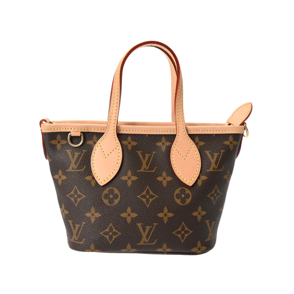 LOUIS VUITTON ルイヴィトン モノグラム ネヴァーフル BB 2WAY ブラウン M46705 レディース モノグラムキャンバス ハンドバッグ 新同 中古 銀蔵