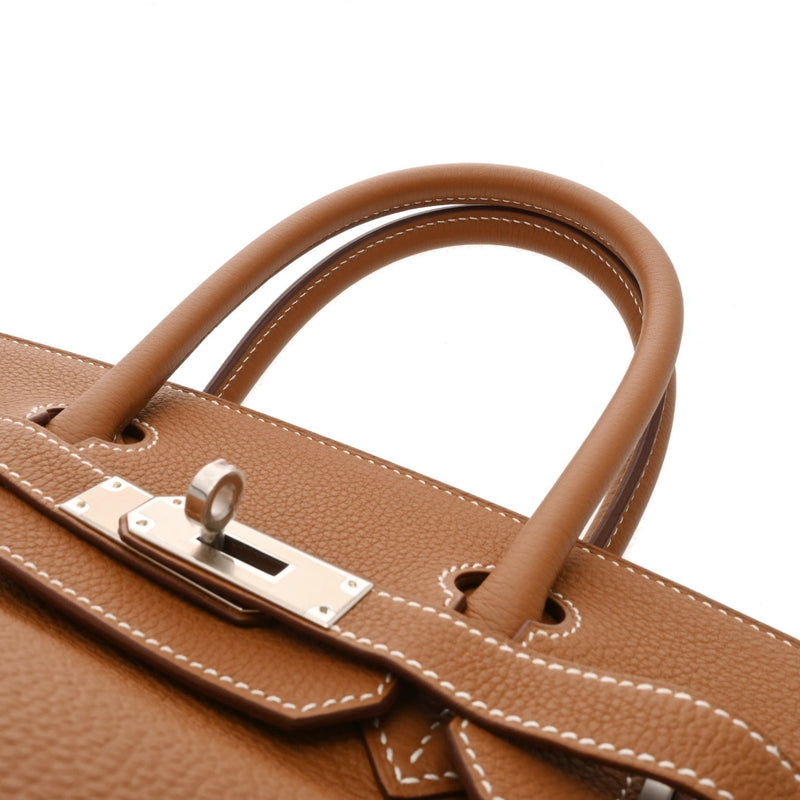 HERMES エルメス バーキン 30 ゴールド B刻印(2023年頃) レディース トゴ ハンドバッグ 未使用 銀蔵