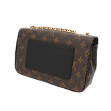 LOUIS VUITTON ルイヴィトン モノグラム サックマルソー ブラウン/ノワール M46126 レディース モノグラムキャンバス ショルダーバッグ Aランク 中古 銀蔵