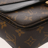 LOUIS VUITTON ルイヴィトン モノグラム サックマルソー ブラウン/ノワール M46126 レディース モノグラムキャンバス ショルダーバッグ Aランク 中古 銀蔵