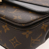 LOUIS VUITTON ルイヴィトン モノグラム サックマルソー ブラウン/ノワール M46126 レディース モノグラムキャンバス ショルダーバッグ Aランク 中古 銀蔵