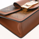 LOUIS VUITTON ルイヴィトン モノグラムリバース ポルトフォイユドーフィーヌ ブラウン M68746 レディース モノグラムキャンバス ショルダーバッグ Aランク 中古 銀蔵