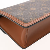 LOUIS VUITTON ルイヴィトン モノグラムリバース ポルトフォイユドーフィーヌ ブラウン M68746 レディース モノグラムキャンバス ショルダーバッグ Aランク 中古 銀蔵
