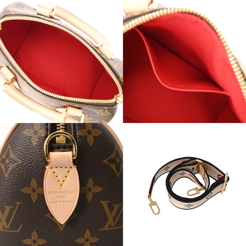 LOUIS VUITTON ルイヴィトン モノグラム スピーディ バンドリエール 20 2WAY ブラウン M46234 レディース モノグラムキャンバス ハンドバッグ 新同 中古 銀蔵