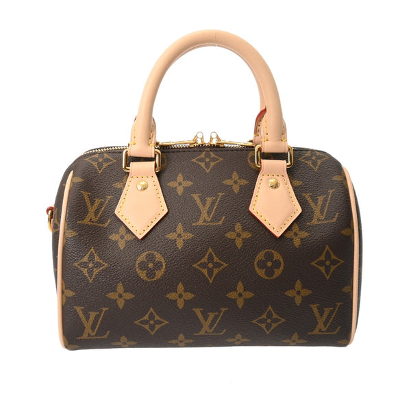 LOUIS VUITTON ルイヴィトン モノグラム スピーディ バンドリエール 20 2WAY ブラウン M46234 レディース モノグラムキャンバス ハンドバッグ 新同 中古 銀蔵