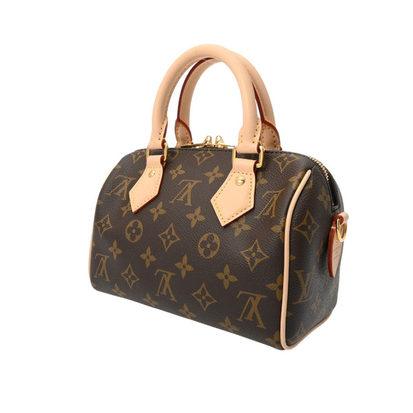 LOUIS VUITTON ルイヴィトン モノグラム スピーディ バンドリエール 20 2WAY ブラウン M46234 レディース モノグラムキャンバス ハンドバッグ 新同 中古 銀蔵
