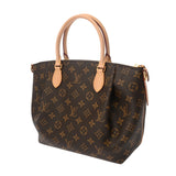 LOUIS VUITTON ルイヴィトン モノグラム テュレン PM ブラウン M48813 レディース モノグラムキャンバス ハンドバッグ 新同 中古 銀蔵