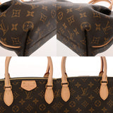 LOUIS VUITTON ルイヴィトン モノグラム テュレン PM ブラウン M48813 レディース モノグラムキャンバス ハンドバッグ 新同 中古 銀蔵