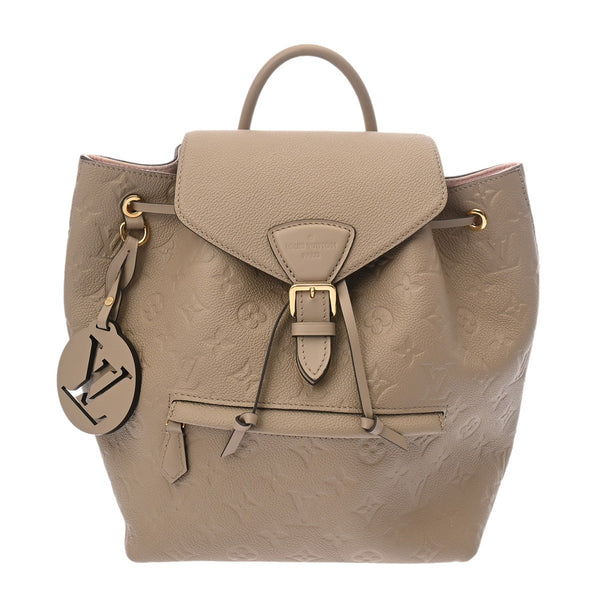 LOUIS VUITTON ルイヴィトン モノグラムアンプラント モンスリ PM トゥルトレール M45410 レディース レザー リュック・デイパック Aランク 中古 銀蔵
