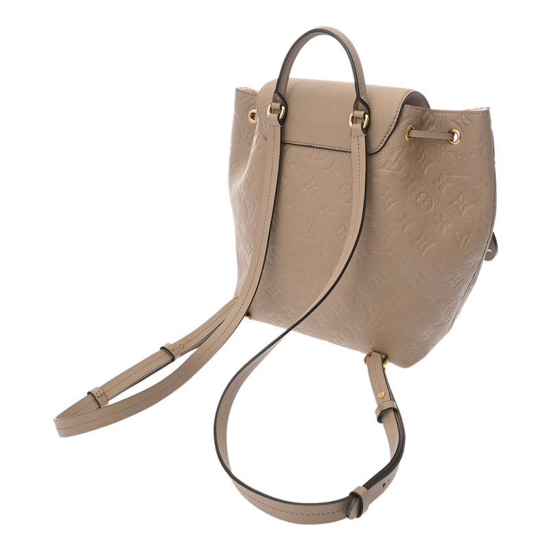 LOUIS VUITTON ルイヴィトン モノグラムアンプラント モンスリ PM トゥルトレール M45410 レディース レザー リュック・デイパック Aランク 中古 銀蔵