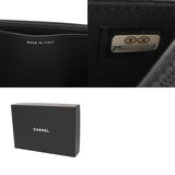CHANEL シャネル マトラッセ チェーンウォレット ブラック レディース カーフ ショルダーバッグ Aランク 中古 銀蔵