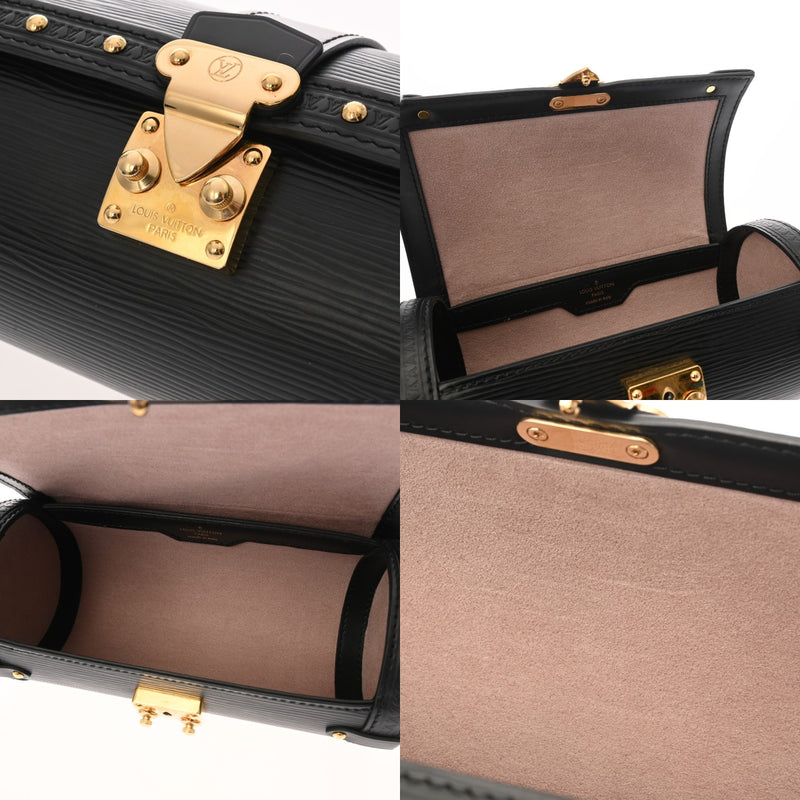 LOUIS VUITTON ルイヴィトン エピ パピヨントランク 2WAY ノワール M58655 レディース エピレザー ショルダーバッグ Aランク 中古 銀蔵