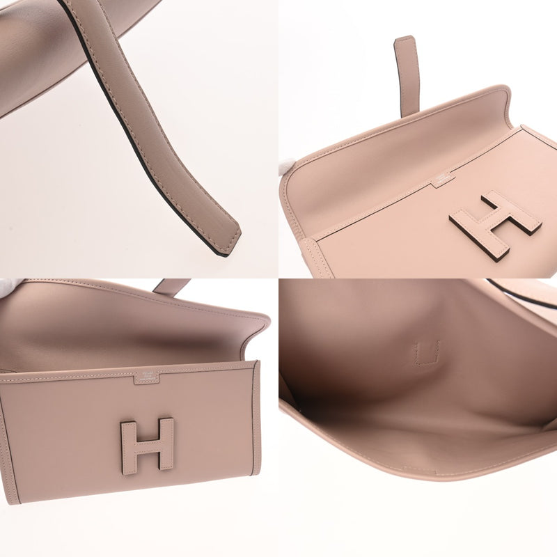 HERMES エルメス ジジェ エラン 29 グリシーヌ T刻印(2015年頃) ユニセックス ヴォースイフト クラッチバッグ Aランク 中古 銀蔵