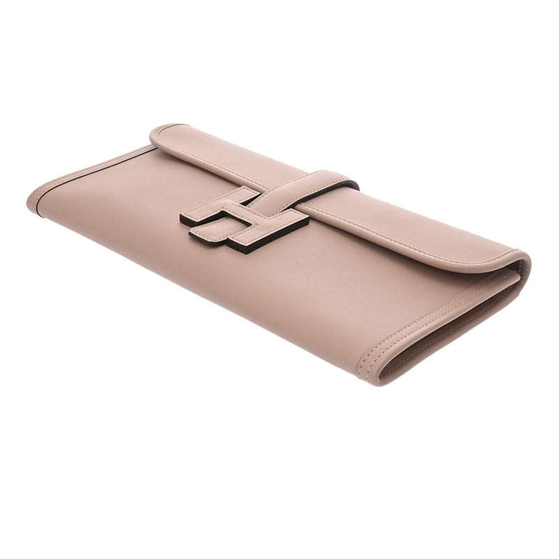 HERMES エルメス ジジェ エラン 29 グリシーヌ T刻印(2015年頃) ユニセックス ヴォースイフト クラッチバッグ Aランク 中古 銀蔵