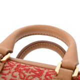 LOEWE ロエベ アマソナ ナノ レッド/ベージュ A039U96X02 レディース カーフ ショルダーバッグ Aランク 中古 銀蔵
