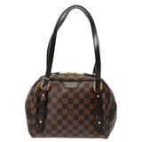 LOUIS VUITTON ルイヴィトン ダミエ リヴィントン PM ブラウン N41157 レディース ダミエキャンバス ハンドバッグ ABランク 中古 銀蔵