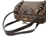 LOUIS VUITTON ルイヴィトン ダミエ リヴィントン PM ブラウン N41157 レディース ダミエキャンバス ハンドバッグ ABランク 中古 銀蔵