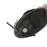 LOUIS VUITTON ルイヴィトン モノグラムエクリプス LVチンチラ キーリング ブラック M00962 メンズ モノグラムエクリプス ポーチ Aランク 中古 銀蔵