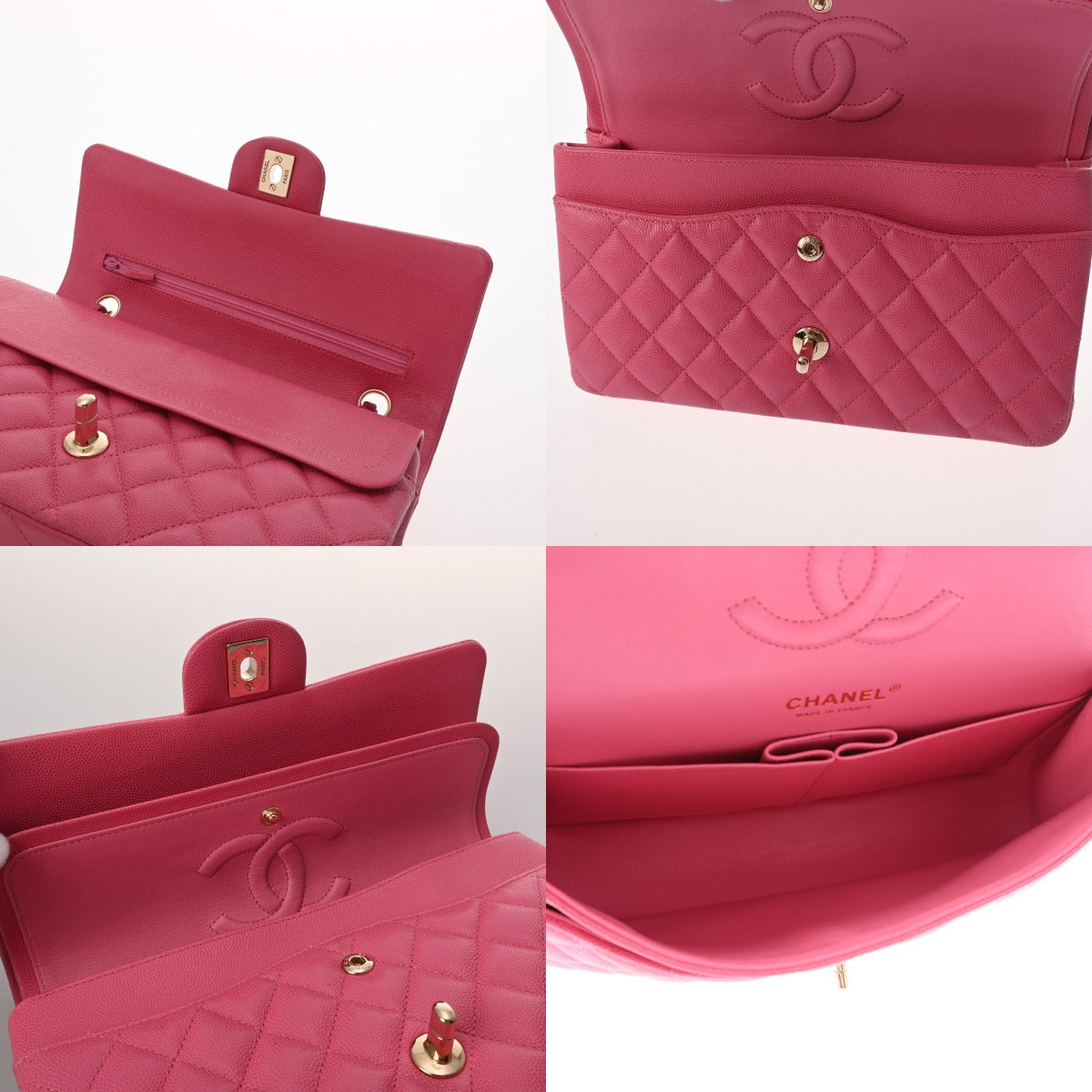 CHANEL シャネル マトラッセ チェーンショルダー 25cm Wフラップ