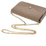 LOUIS VUITTON ルイヴィトン モノグラムアンプラント ポシェットフェリシー トゥルトレール M68697 レディース レザー ショルダーバッグ Aランク 中古 銀蔵