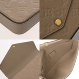 LOUIS VUITTON ルイヴィトン モノグラムアンプラント ポシェットフェリシー トゥルトレール M68697 レディース レザー ショルダーバッグ Aランク 中古 銀蔵