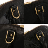 LOUIS VUITTON ルイヴィトン モノグラムヴェルニ アルマ PM アマラント M91611 レディース モノグラムヴェルニ ハンドバッグ Bランク 中古 銀蔵
