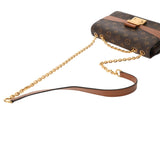 LOUIS VUITTON ルイヴィトン モノグラム マルソー ブラウン M46127 レディース モノグラムキャンバス ショルダーバッグ Aランク 中古 銀蔵