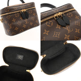 LOUIS VUITTON ルイヴィトン モノグラムリバース ヴァニティ NV PM 旧型 ブラウン M45165 レディース モノグラムキャンバス バニティバッグ Aランク 中古 銀蔵