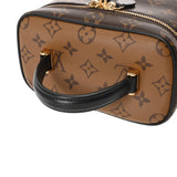 LOUIS VUITTON ルイヴィトン モノグラムリバース ヴァニティ NV PM 旧型 ブラウン M45165 レディース モノグラムキャンバス バニティバッグ Aランク 中古 銀蔵