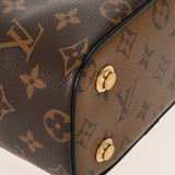 LOUIS VUITTON ルイヴィトン モノグラムリバース ヴァニティ NV PM 旧型 ブラウン M45165 レディース モノグラムキャンバス バニティバッグ Aランク 中古 銀蔵