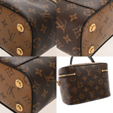 LOUIS VUITTON ルイヴィトン モノグラムリバース ヴァニティ NV PM 旧型 ブラウン M45165 レディース モノグラムキャンバス バニティバッグ Aランク 中古 銀蔵