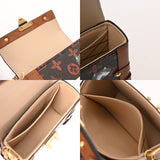 LOUIS VUITTON ルイヴィトン キャットグラム エッセンシャルトランク ブラウン M63892 ユニセックス モノグラムキャンバス レザー チャーム Aランク 中古 銀蔵