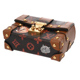 LOUIS VUITTON ルイヴィトン キャットグラム エッセンシャルトランク ブラウン M63892 ユニセックス モノグラムキャンバス レザー チャーム Aランク 中古 銀蔵